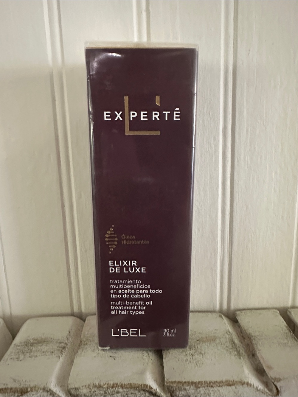 L'Bel Experté Elixir De Luxe Hair Oil NIB